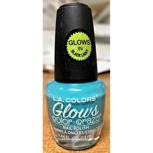 LA Colors Color Craze Glows Nail Polish -13ml 0.44oz-  #185 Luscent NEW
